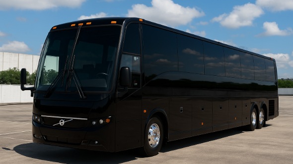 Exterior of Charter Bus Company New York's 40 Passenger Party Bus in New York